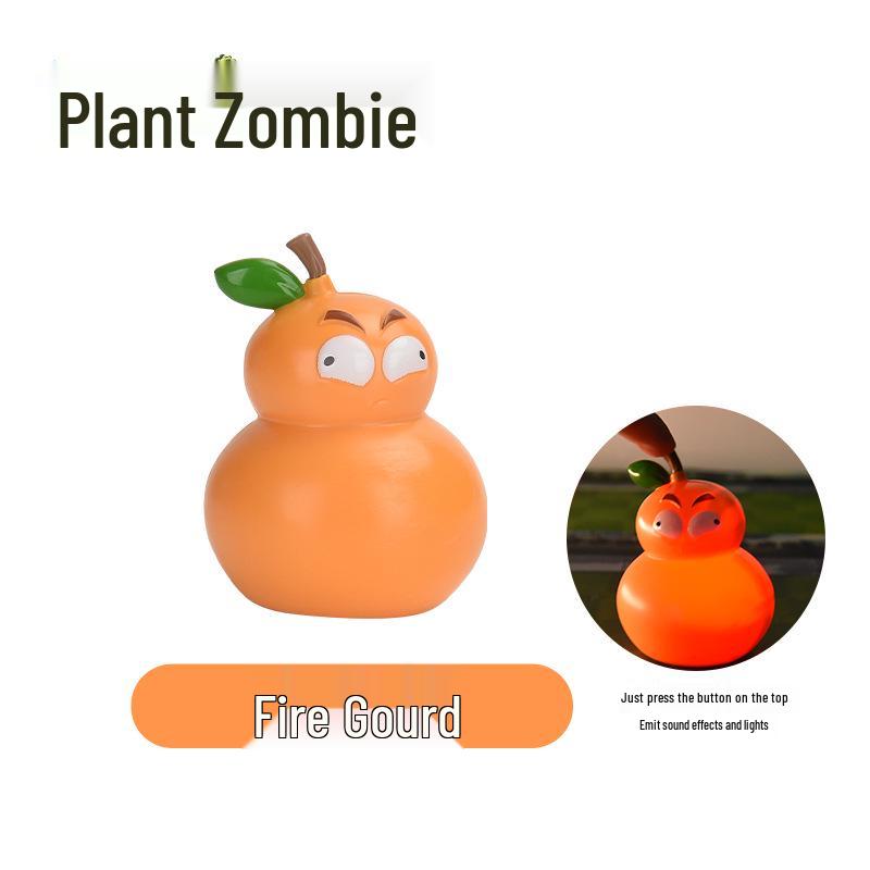 Plants Vs. Zombies Toy Set: Bewitching Mushroom, Fish Hook, Grassland Mine, Flaming Tree, Poison Pea