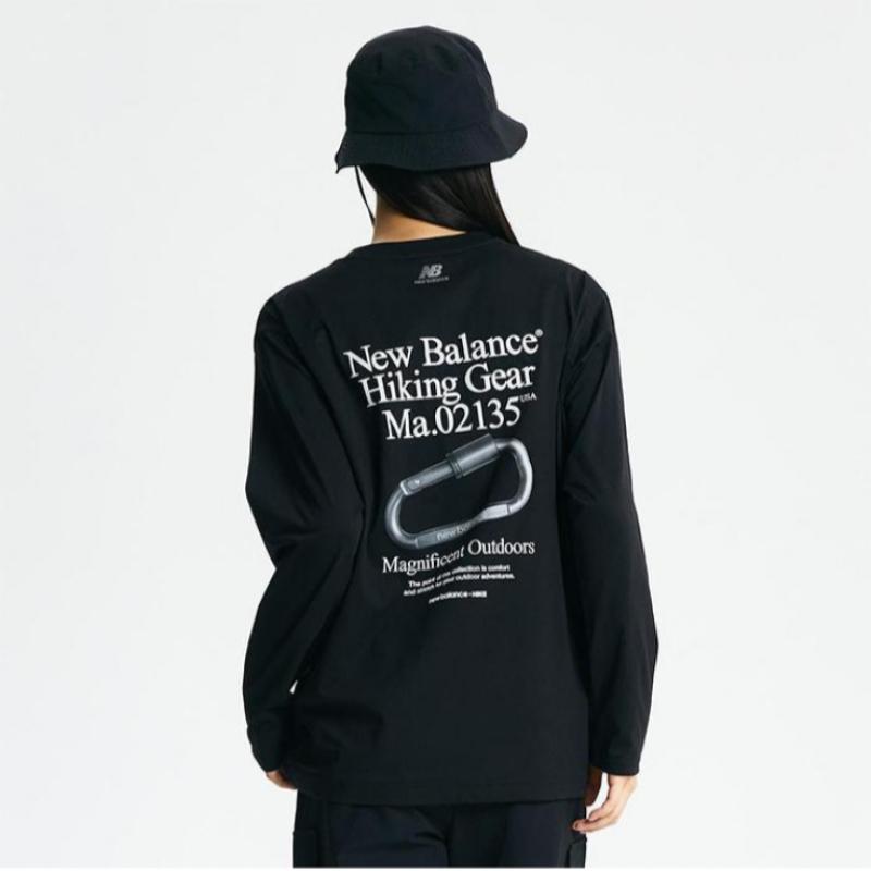 New Balance Uni Carabiner Graphic Long Sleeve Tees Nbndd32813