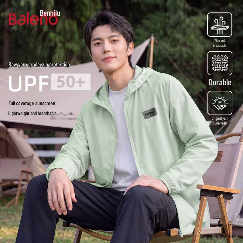 Baleno Herren UPF50+ Leichte Sonnenschutzjacke