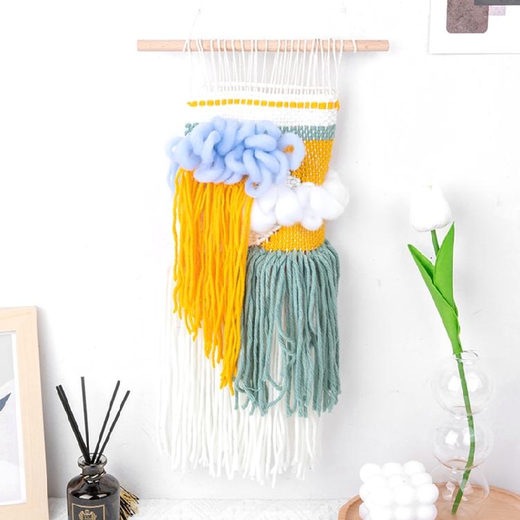 Tapestry Weaving Loom kit Crafts Weaving Loom Set Practical Hand Knitting Tools