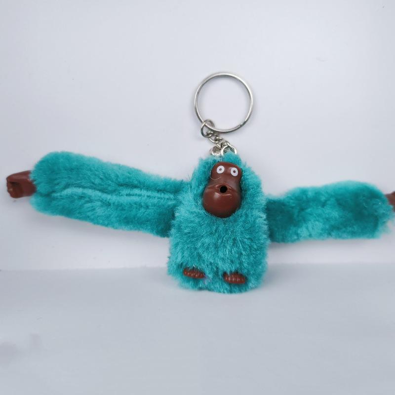 Cute Long-Tailed Monkey Key Chain Cartoon Cute Monkey Keychain Plush Toy Doll Bag Accessories Gift For Children