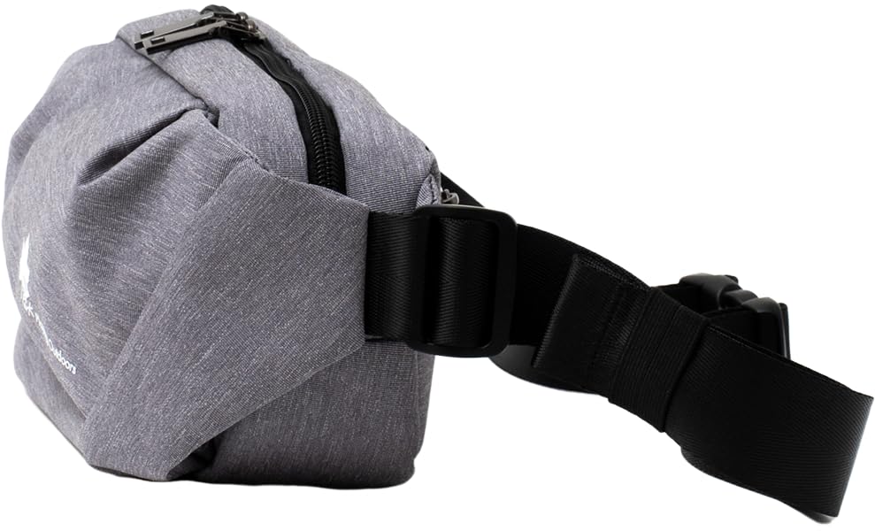 Logo Spark Men's Small, Water-Repellent, Lightweight Hip Bag in Navy