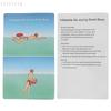 Inflatable Swim Buoy Float for Swimming Pool PVC Material 180mm Diameter Circular Lightweight Colored Swimming Belt Bubble