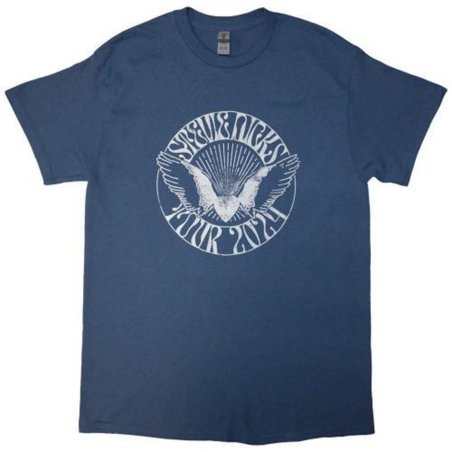 

Stevie Nicks Unisex Adult Tour Â´24 Wings Back Print T-Shirt S чёрный