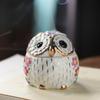 Japanese-style Cute Owl Aromatherapy Stove Simple Home Office Decoration Agarwood Ceramics Incense Burner