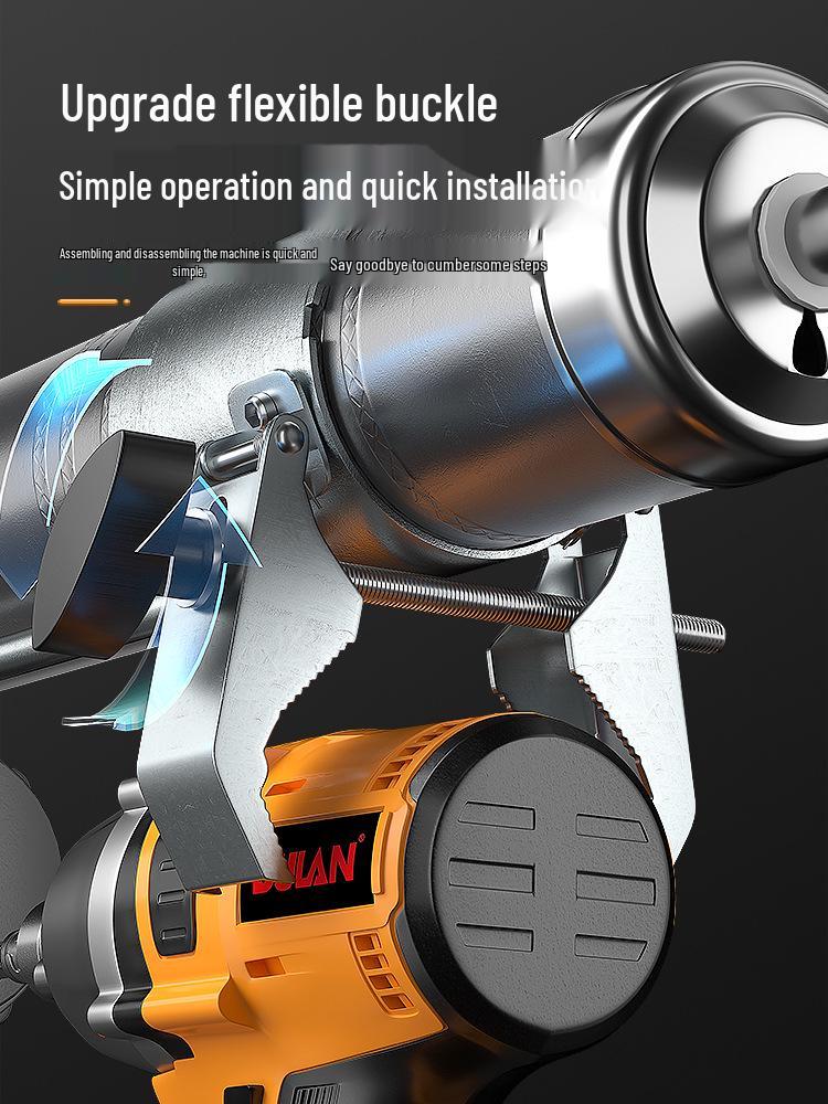 DOU LAN 24V Rechargeable Electric Grease Gun & Drill Combo