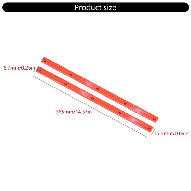 Shockproof Skateboard Guard Strips Colorful Skateboard Edge Protectors for Personality Skate Decks