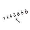 Fishing Rod Guide Rings Fishing Rod Guides Tip Fishing Rod Guides Set Tip Repair Set Rod Repair Set Fishing Accessory