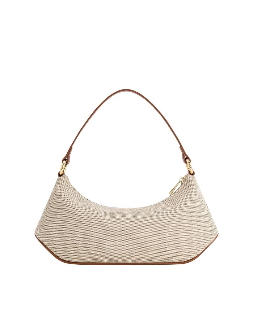 Lily Shoulder Bag Brown Canvas [JW PEI] Women's -