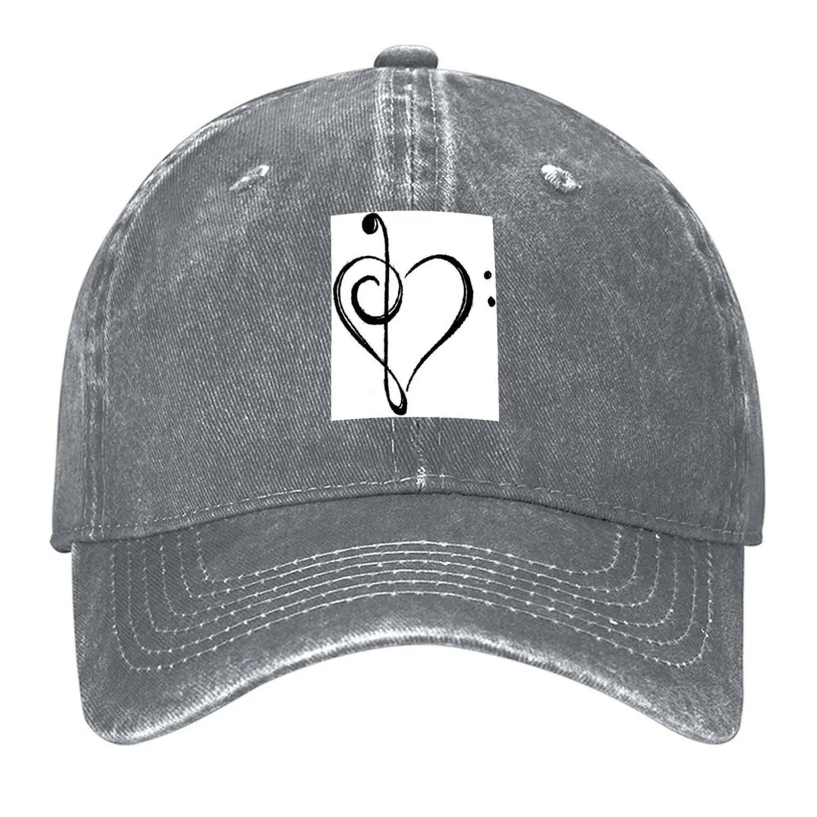New Music Love Baseball Cap Anime Hat Beach Outing tactical cap New Hat Women Unisexs