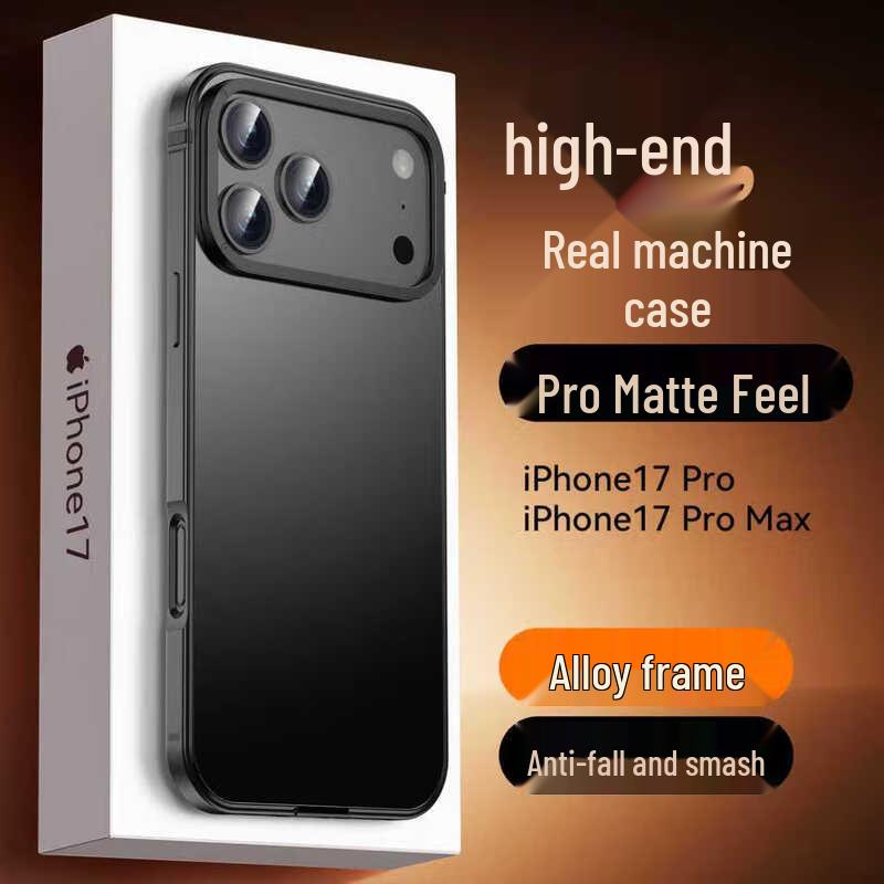 IM-CHEN Alloy Frame MagSafe Phone Case for iPhone 17 Series