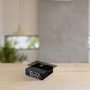 Réveil Numérique - KIENZLE - Chargeur Sans Fil - 2 Alarmes - Fonction Snooze - Luminosité Réglable