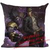 Jojos Bizarre Adventure Japanese Harajuku Manga Cushion Cover Living Room Sofa Square Throw Pillows Home Decoration Pillowcase