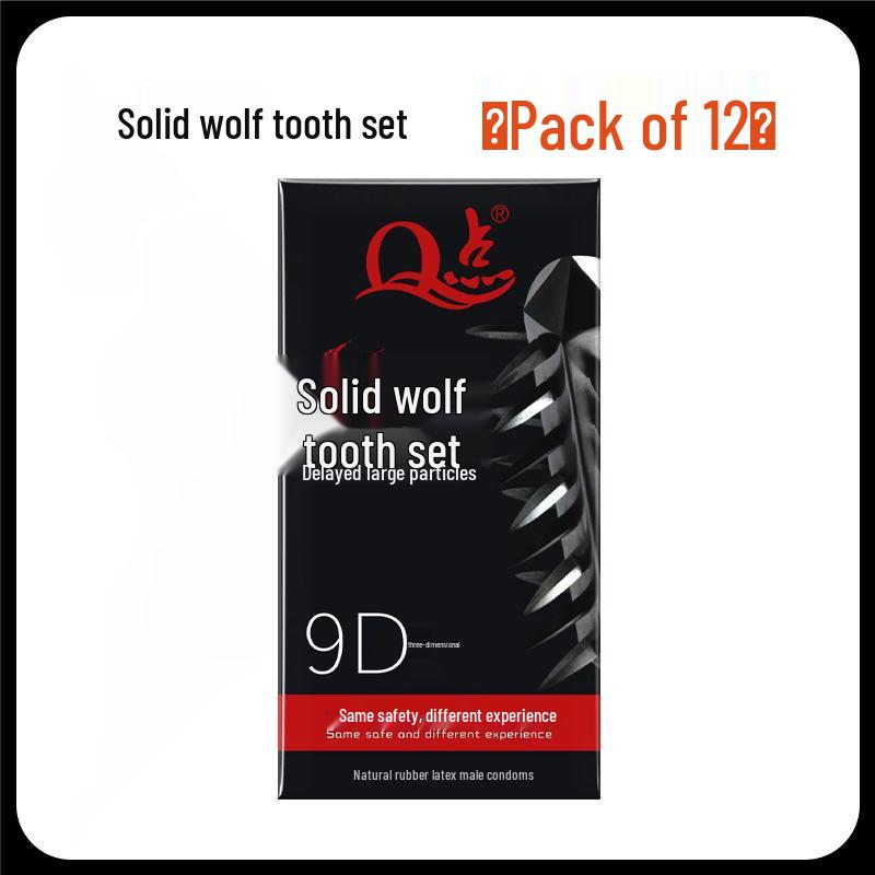 Q Point Ultra-Thin Pink Condoms with 3D Surrounding Particles - Odorless, Super Lubricated, Female Pleasure Enhancing.