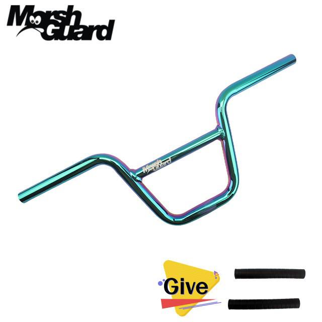 Ghidon BMX Pliabil din Aluminiu Ape Hanger 22,2 mm Riser pentru Biciclete de Stradă și Urcare
