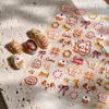TENSOR M-976 High-End Gold Flower Nail Stickers - Self-Adhesive, Hot Stamping Series