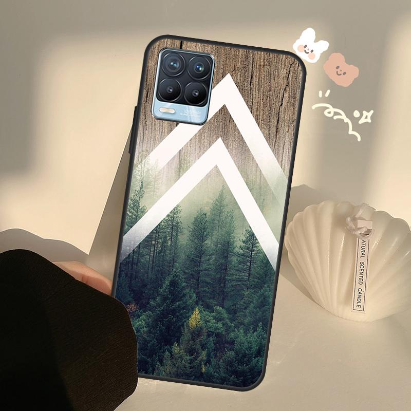 

Forest Geometry Wood Nature Case For Realme C63 C61 C55 C51 C53 C25 C65 C67 C71 C75 11 12 13 14 15 Pro Plus GT6 GT7 Pro Realme C63 4G