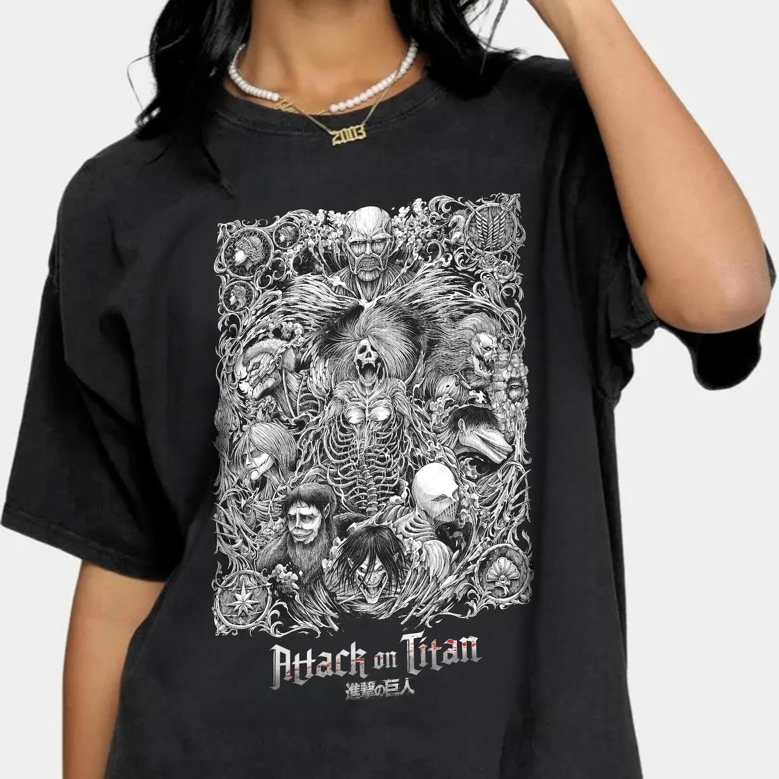 Eren Yeager Unisex Shirt, Attack On Titan Fashion T shirts, Eren Yeager AOT Anime Shirt, Eren Yeager Aot Tee, Attack Titan Unisex SweaT shirt S