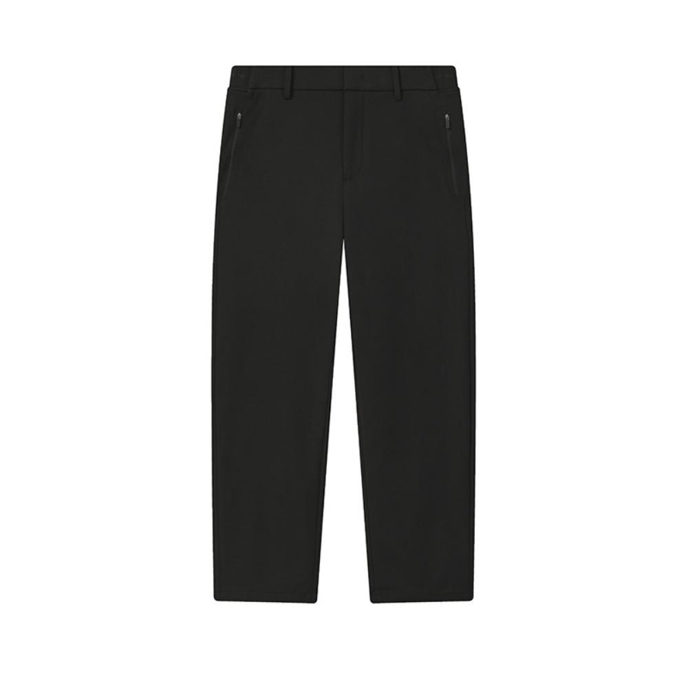 

FILA Fleece Version Warm Simple Fashion Classic Versatile Commuter Casual Pants Men bottoms Black F11M542604FBK XL