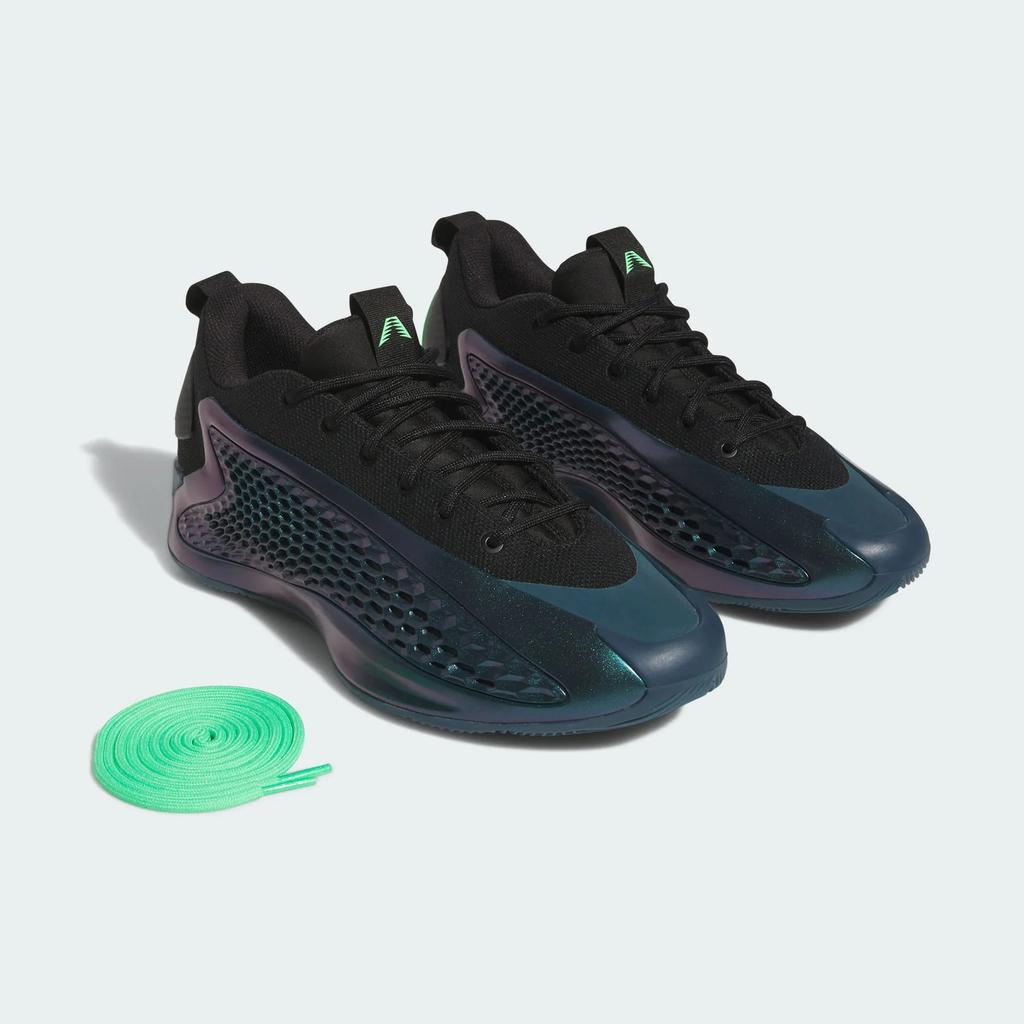 adidas ANTHONY EDWARDS Low Top Basketball Shoes Unisex Blue Black JQ6135