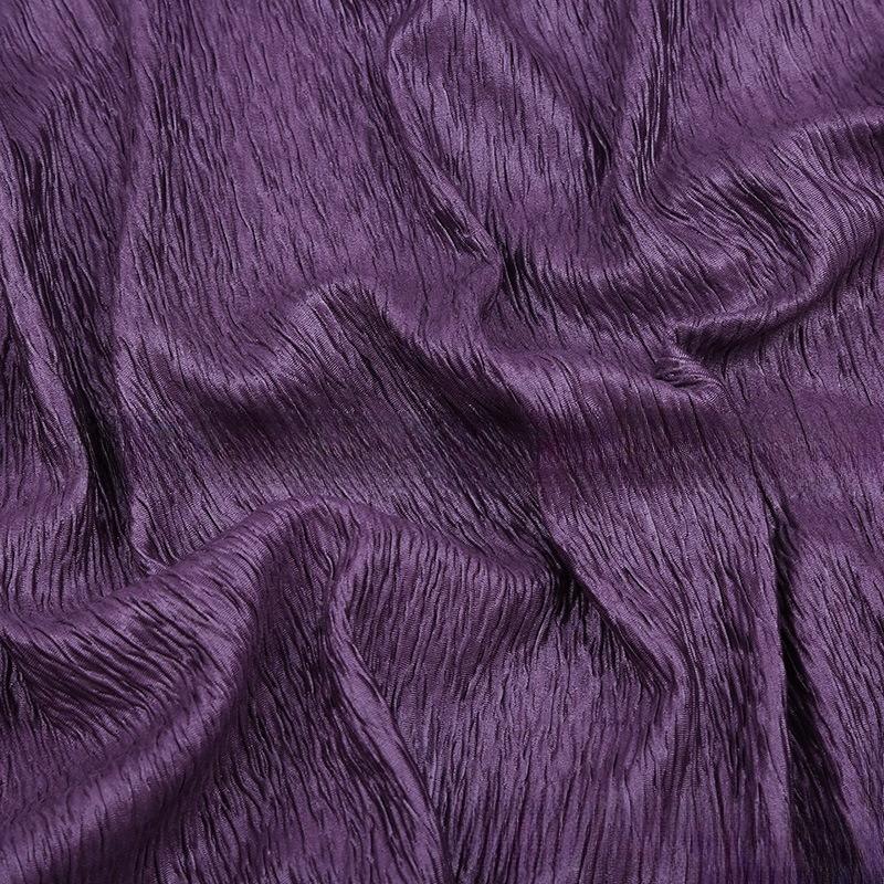 Solid Color Ethnic Style Washed Linen Cotton Cloth Fold Crepe Linen Fabric Handmade Sewing Diy for Dress Trousers Summer T-shirt