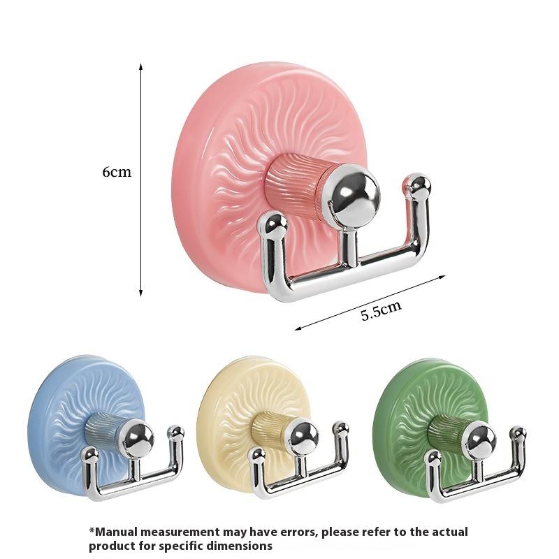 Suction Cup Washbasin Storage Rack Self-Distribution Rack Bathroom Wash Basin Punch-Free