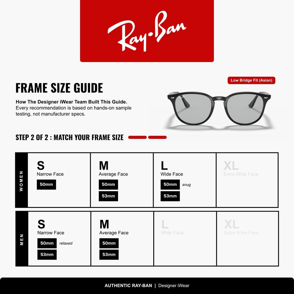sunglasses RB4259F SHINY BLACK WITH LIGHT GREY LENS Asian Fit Lightweight Ray-Ban