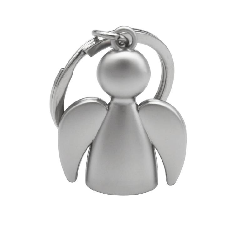Schutzengel Schlüsselanhänger Silber Metall Anhänger für Autoschlüssel Segnungsanhänger Schmuck