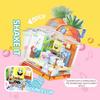 Spongebob Bausteine Patrick Star Krosse Krabbe Thaddäus Tentakel Zimmer Modell Bausteine Set Schreibtisch Dekorationen Kinderspielzeug Geschenke