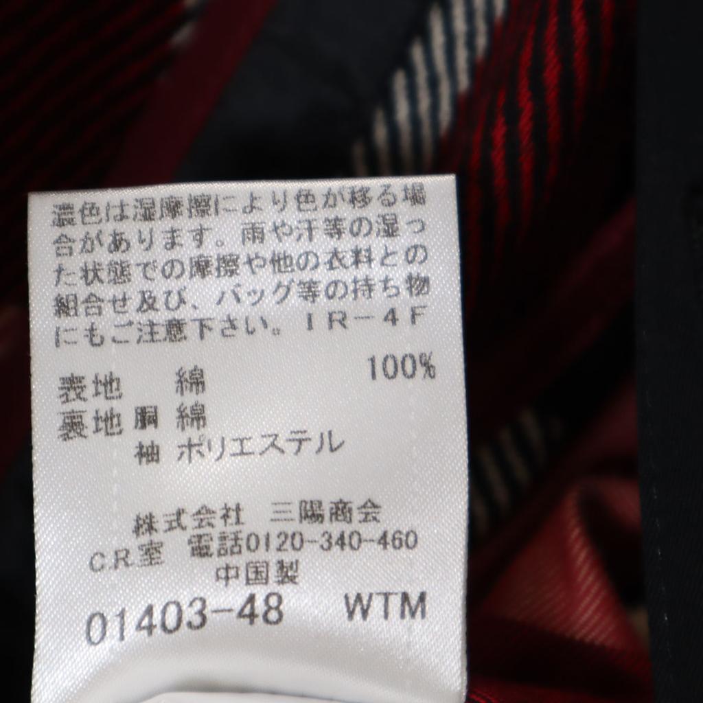 Manteau trench BLUE LABEL CRESTBRIDGE 40 noir Avec doublure Femmes Occasion