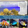 Acrylic Aquarium Feeders Ring Transparent Fixed-Point Fish Tank Food Dispenser Suction Cup Floating Food Tray Feeder