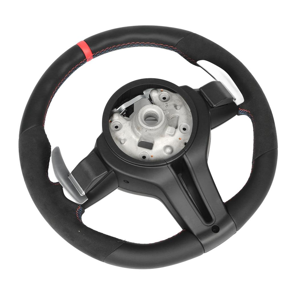 MP V2 Nappa Leather Suede Steering Wheel Wiith Finger Ridges for M5 M6 F10 F12 F13 F06 M Sport