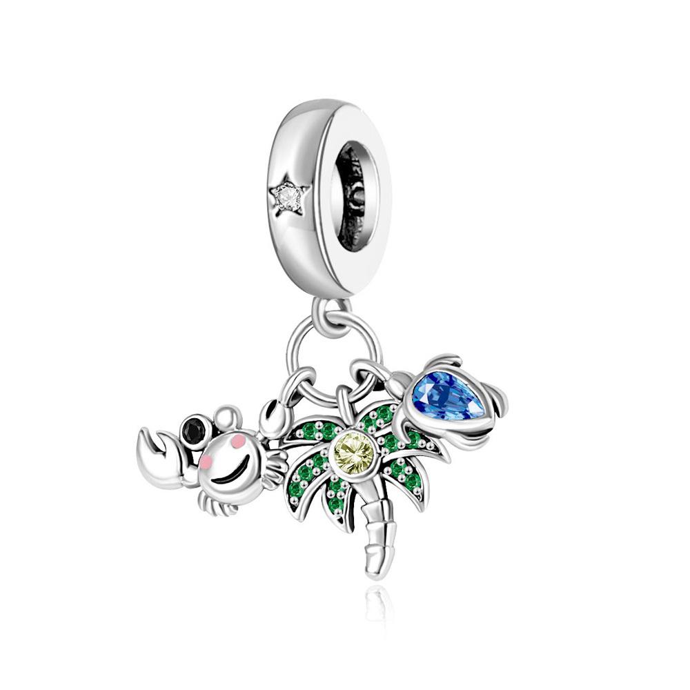 Bransoletka z koralików Sowa i Kwiat z zawieszką DIY na Graduation i Podróż