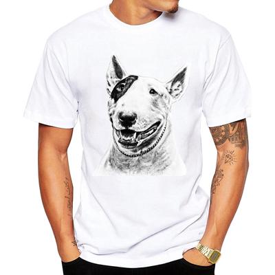 Bullteriér Pes Domácí mazlíček Design Vtipné Tričko pro Muže a Ženy Unisex Prodyšné Grafické Prémiové Tričko Pánské Streetwear