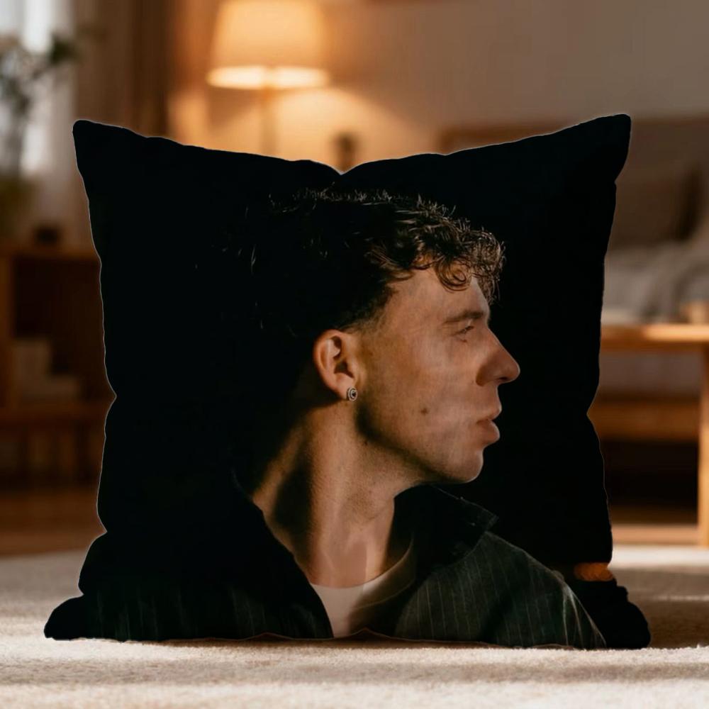 Hot QQuevedoed Cushion Cover Soft Washable Pillow Case Multi-Scene for Couch Bed Travel Office Use