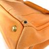 PRADA Canapa logo Handbag, Satchel bag, Tote bag Hand Bag Canvas Orange