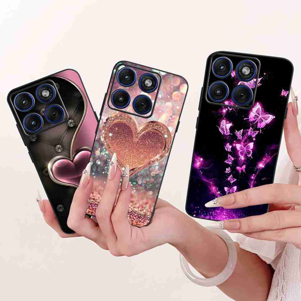 Lovely Cat For Motorola Edge 70 Case Cover Soft Silicone Phone Case For Motorola Edge70 Edge 70 5G Back Cover Bumper