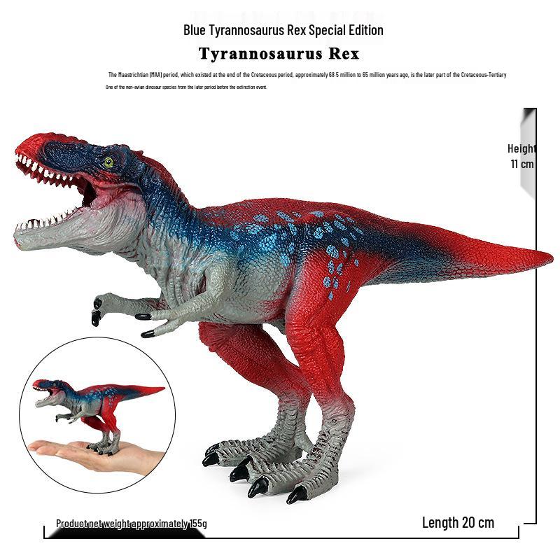 Realistic Jurassic Dinosaur Models - Triceratops, T. Rex, Mosasaurus, Pachycephalosaurus Toys