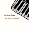 Universele 4 stuks Piano Muziekpatroon Waterdichte Auto Vloermatten - Voor & Achter Volledige Set Auto Accessoires, Interieur Benodigdheden