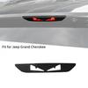Carbon Fiber 3rd Brake Light Sticker Trim For Jeep Grand Cherokee Durango 11-20