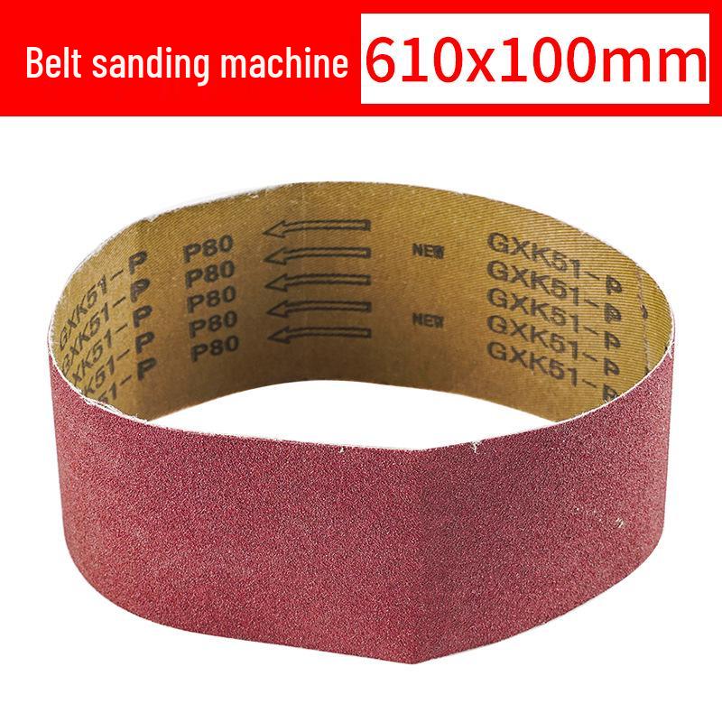 3" & 4" Ring Sanding Belt Machine for Woodworking & Paint Polishing