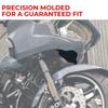 1PCS Outer Fairing Lower Panel Cover Matte-Black ABS Plastic Motorcycle Fit For Harley Touring Road Glide FLTRX 2024 2025 2026