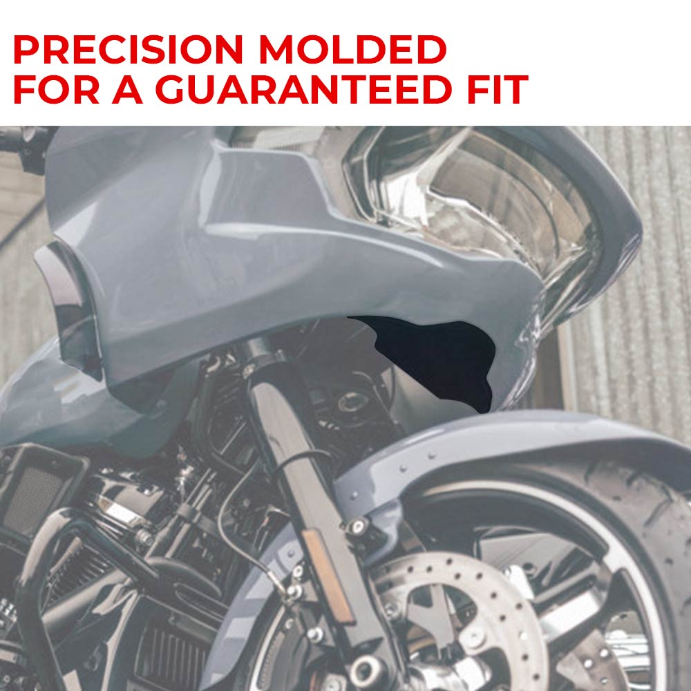1PCS Outer Fairing Lower Panel Cover Matte-Black ABS Plastic Motorcycle Fit For Harley Touring Road Glide FLTRX 2024 2025 2026