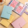 A6 PU Leather Budget Binder Notebook Cash Envelopes System Set with Binder Pockets for Money Budget Saving Bill Organizer