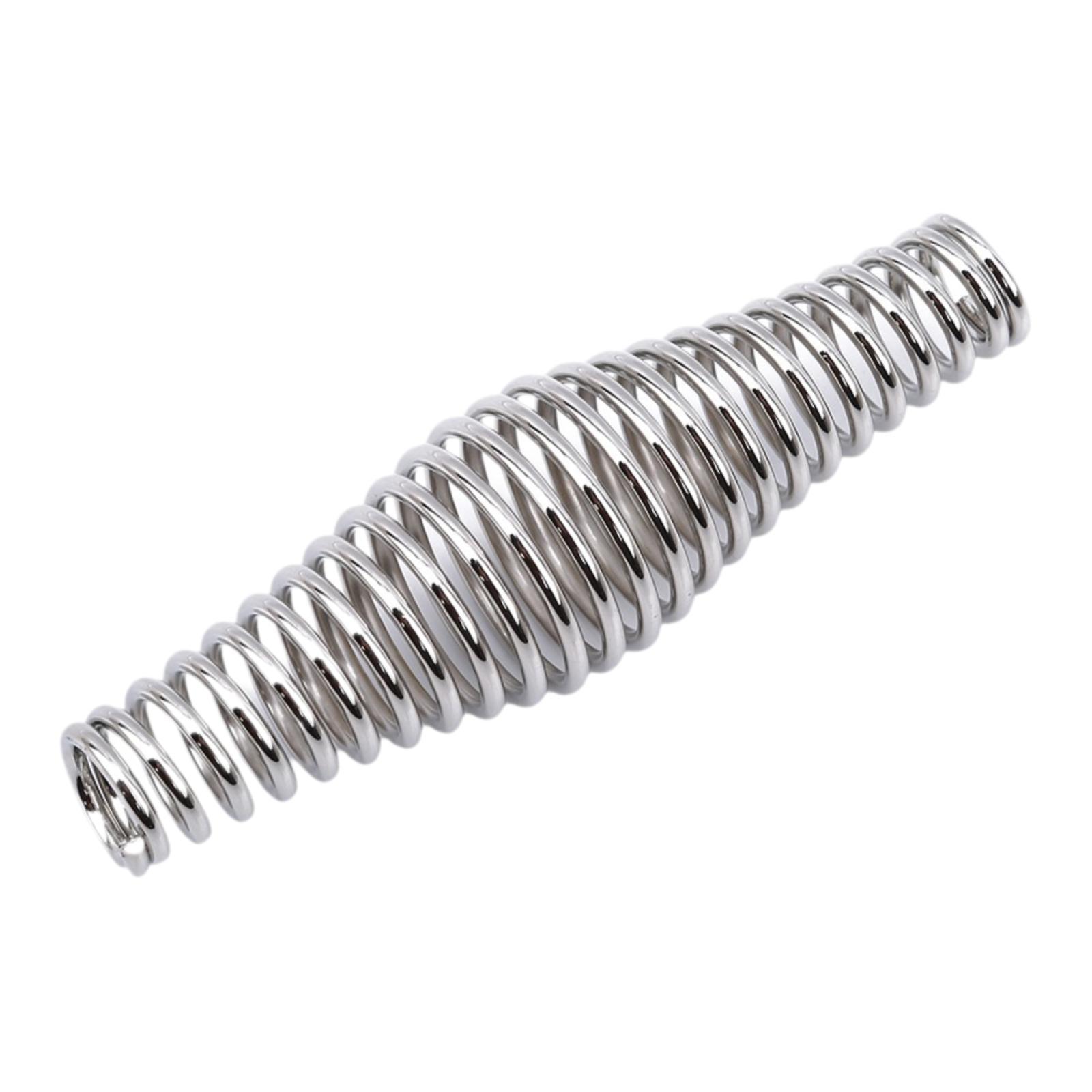 

BBQ Handle Spring Compression Spring Lightweight Multiuse Grill Handle Replacement for BBQ Stoves Camping Outdoor Activities серебряный