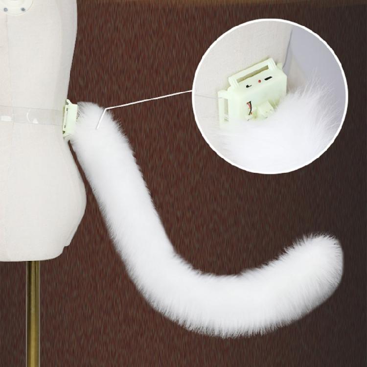 Electric Movable Wolf Cats Tail Animal Cosplays Costume Faux Furs Animal Tail