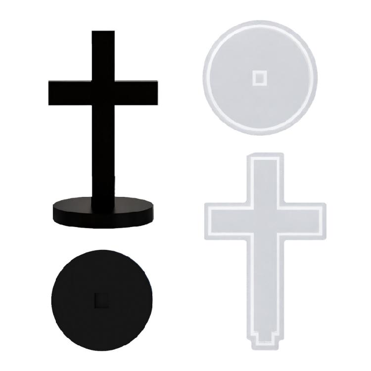

Sturdy Silicone Crosses Mold Versatile Silicone Crosses Mold Suitable For Individualized Gifts And Exhibitions 1