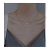 Women Fashion Light Luxury Double Layered Hollow Circle Geometric Pendant Clavicle Necklace