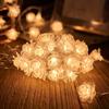Simulated Rose Flower LED String Lights Creative Garland Light  Valentine's Day