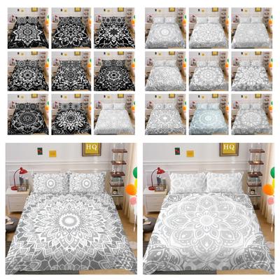 Bedding Set Cover 3D Mandala Printed Luxury Bedroom Decoration King Size Teens Duvet Cover Set